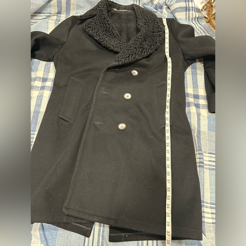 Wool coat- HEAVY Great WesternlROBITSHEK SCHNEIDER •MINNENPOLS Borg Pile - Picture 6 of 13